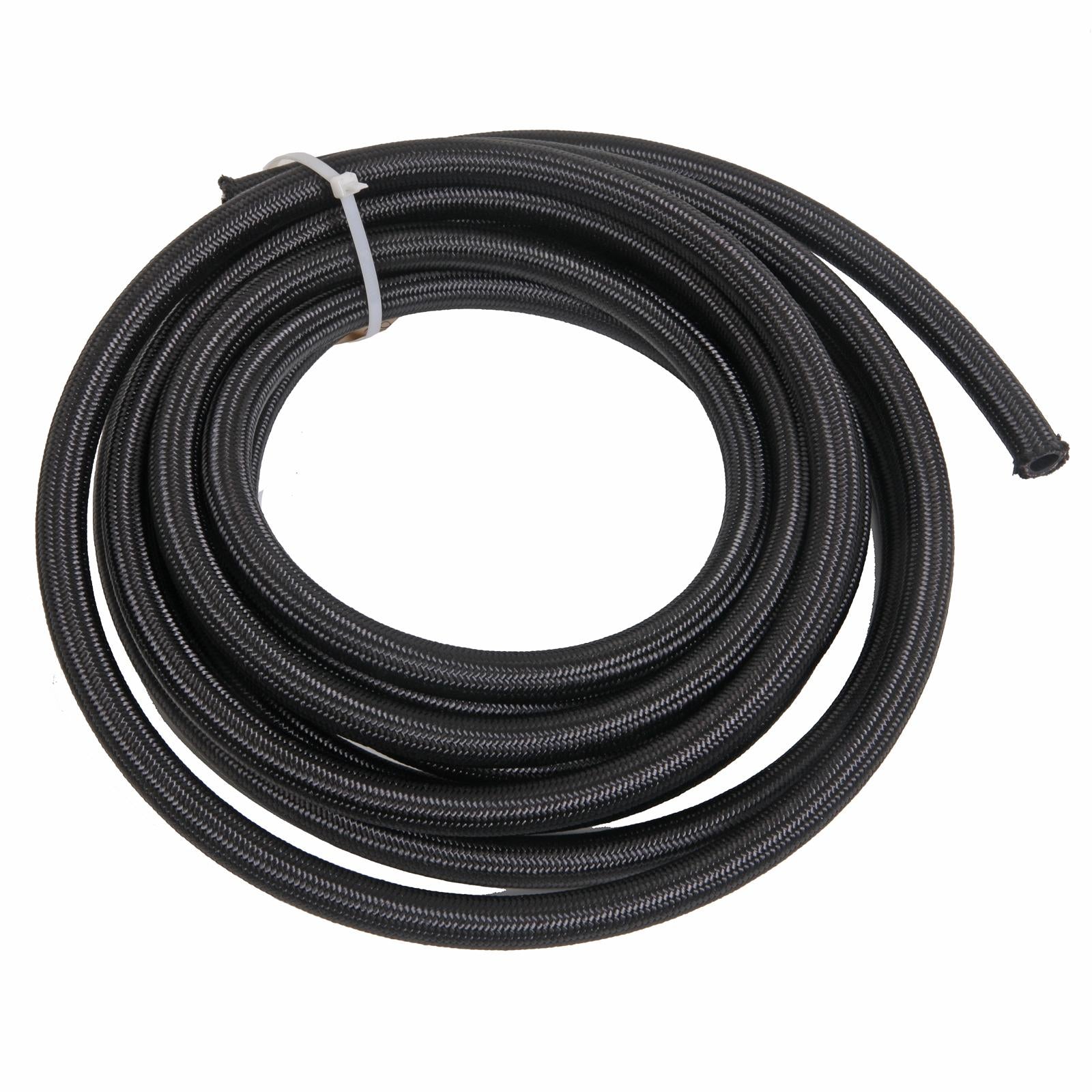 Fragola Performance Systems 841008 Premium Black Nylon Race Hose - 10 Feet Fragola