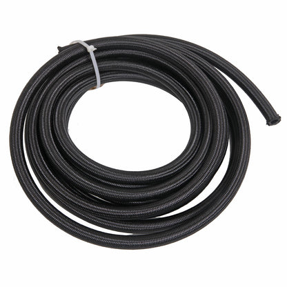 Fragola Performance Systems 841008 Premium Black Nylon Race Hose - 10 Feet Fragola