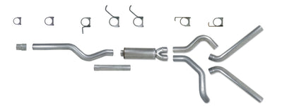 Diamond Eye KIT 4in CB DUAL AL CHEVY/GMC 6.6L 2500/3500 2006-2007.5 Diamond Eye Performance