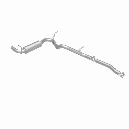 MagnaFlow 12-14 Jeep Wrangler 3.6L Single Straight Rear P/S Exit Stainless C/b Perf Exhaust-Comp Magnaflow