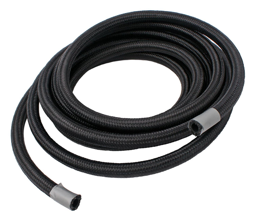 Fragola Performance Systems 841506 Premium Black Nylon Race Hose - 15 Feet