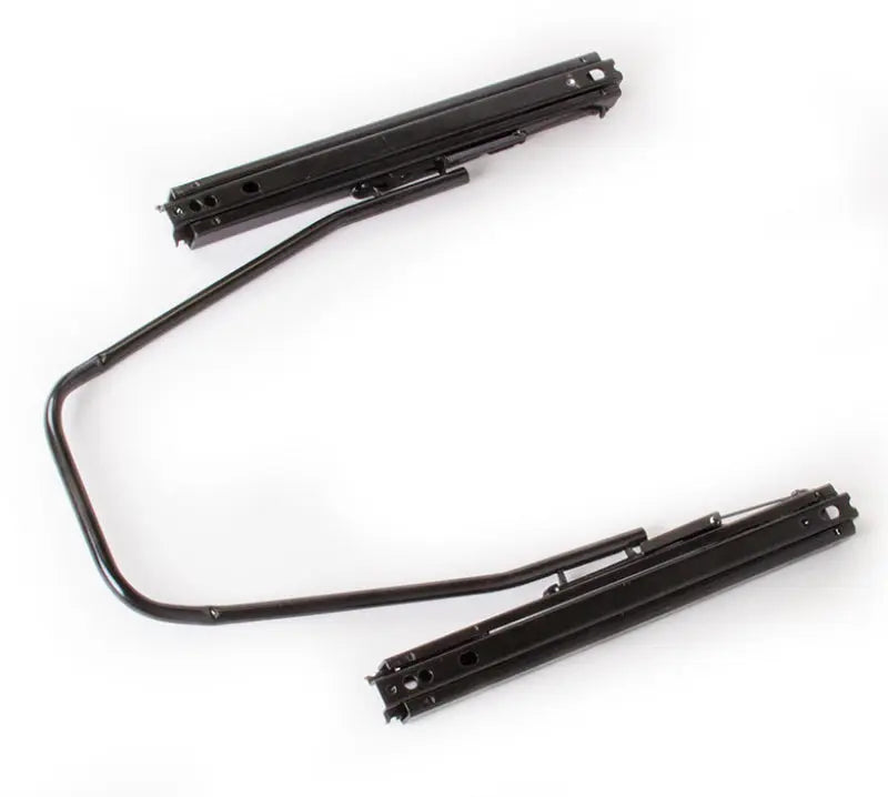 NRG SBR-001 BLACK DUAL LOCK AFTERMARK RACING SEAT SLIDER - eliteracefab.com