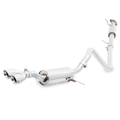 Mishimoto 14-16 Ford Fiesta ST 1.6L 2.5in Stainless Steel Resonated Cat-Back Exhaust w/ Polish Tips Mishimoto