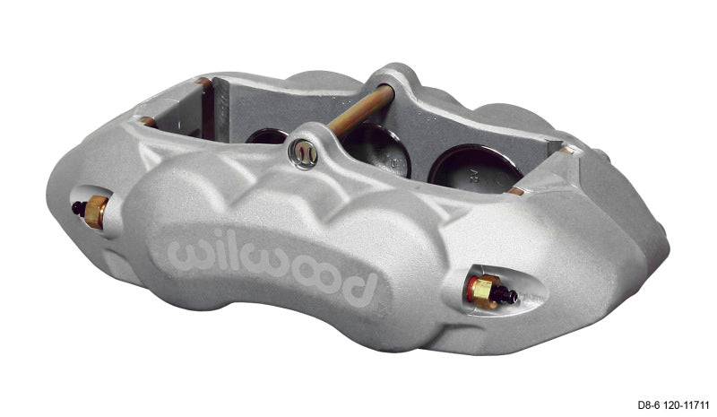 Wilwood Caliper-D8-6 R/H Front Clear 1.88/1.38/1.25in Pistons 1.25in Disc Wilwood