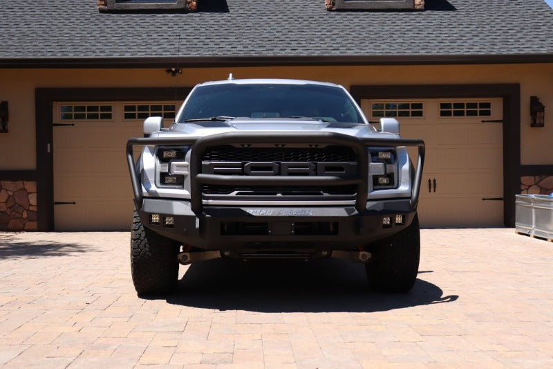 Road Armor 17-20 Ford Raptor Stealth Front Bumper w/Lonestar Guard - Tex Blk Road Armor