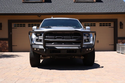 Road Armor 17-20 Ford Raptor Stealth Front Bumper w/Lonestar Guard - Tex Blk Road Armor