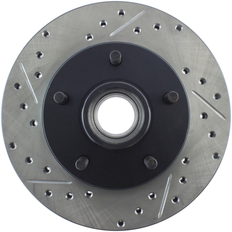 StopTech Slotted & Drilled Sport Brake Rotor Stoptech