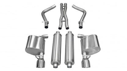 Corsa 11-13 Chrysler 300 R/T 5.7L V8 Polished Sport Cat-Back Exhaust CORSA Performance