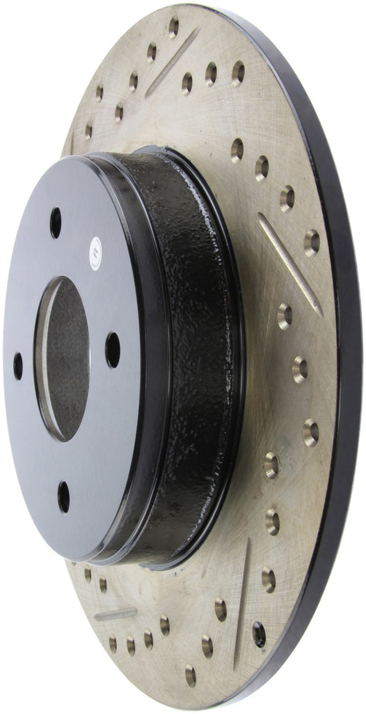 StopTech Slotted & Drilled Sport Brake Rotor - eliteracefab.com