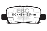 EBC GreenStuff Rear Brake Pads - DP61662