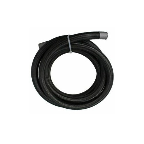 Fragola Performance Systems 842006 Premium Black Nylon Race Hose - 20 Feet - eliteracefab.com