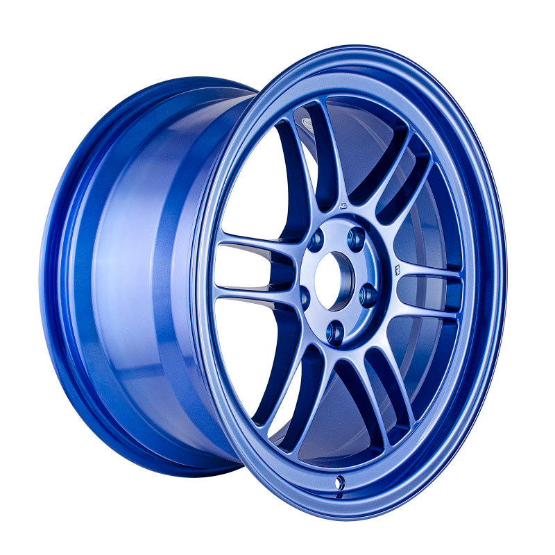 Enkei RPF1 18x9.5 5x114.3 38mm Offset 73mm Victory Bore Blue Wheel - eliteracefab.com