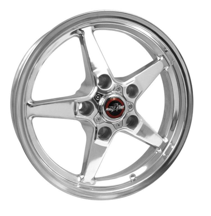 Race Star 92 Drag Star 17x4.50 5x135bc 1.75bs Direct Drill Polished Wheel - eliteracefab.com