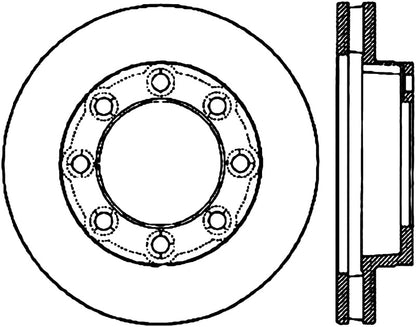 StopTech Slotted & Drilled Sport Brake Rotor - eliteracefab.com
