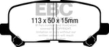 EBC Ultimax2 Rear Brake Pads - UD1281