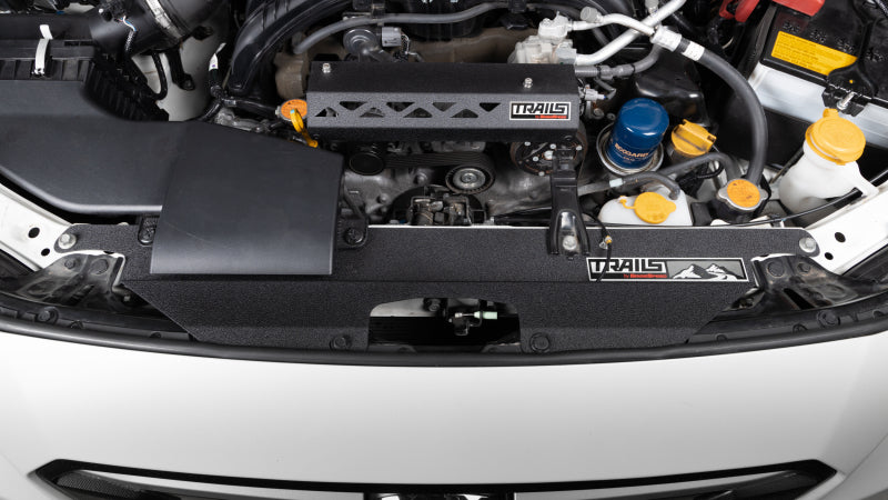 GrimmSpeed 2018+ Subaru Crosstrek TRAILS Radiator Shroud - Black - eliteracefab.com