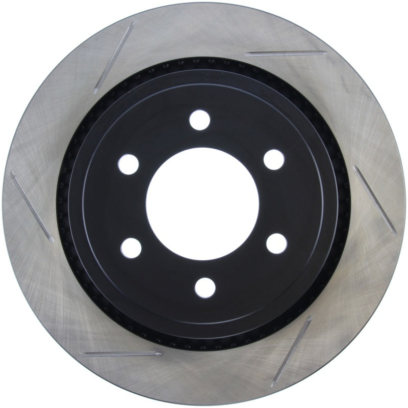 StopTech 15-17 Ford F-150 (w/Electric Parking Brake ONLY) Rear Right Sport Slotted Rotor Stoptech