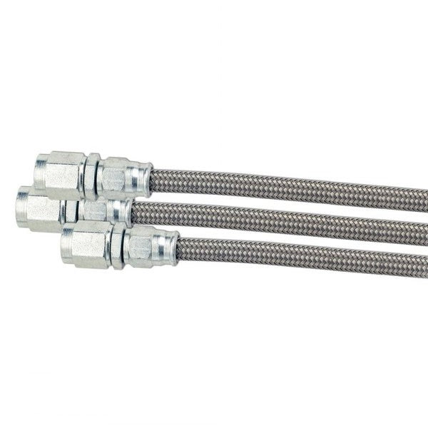 Fragola Performance Systems 603006 Series 6000 PTFE-Lined Stainless Hose -3 Feet - eliteracefab.com