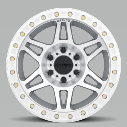 Method MR106 Beadlock 17x9 -44mm Offset 8x6.5 130.81mm CB Machined/Clear Coat w/BH-H36125 Wheel - eliteracefab.com