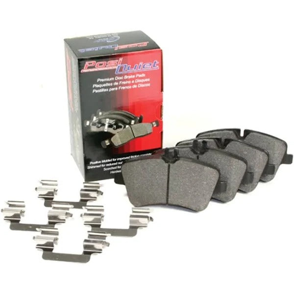 CENTRIC POSIQUIET 08-11 AUDI TT 2.0L/3.2L REAR BRAKE PADS, 104.11081 - eliteracefab.com