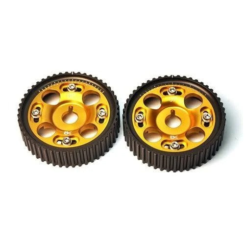 Brian Crower Adjustable Cam Gears w/ARP Fastener Bolts Honda B Series - Pair 89-01 - eliteracefab.com