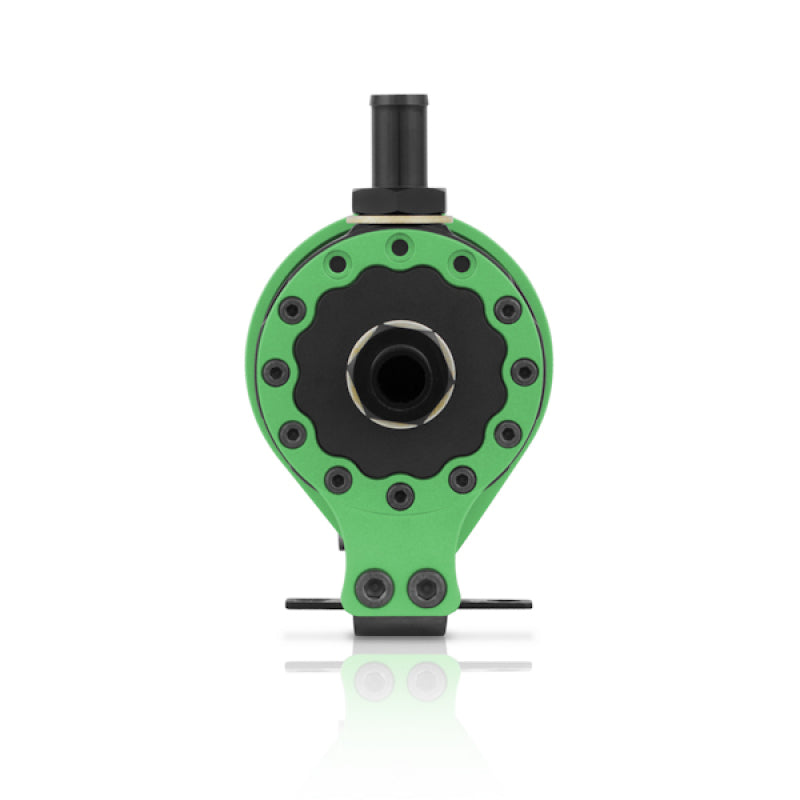 Mishimoto Universal Baffled Oil Catch Can - Green Mishimoto