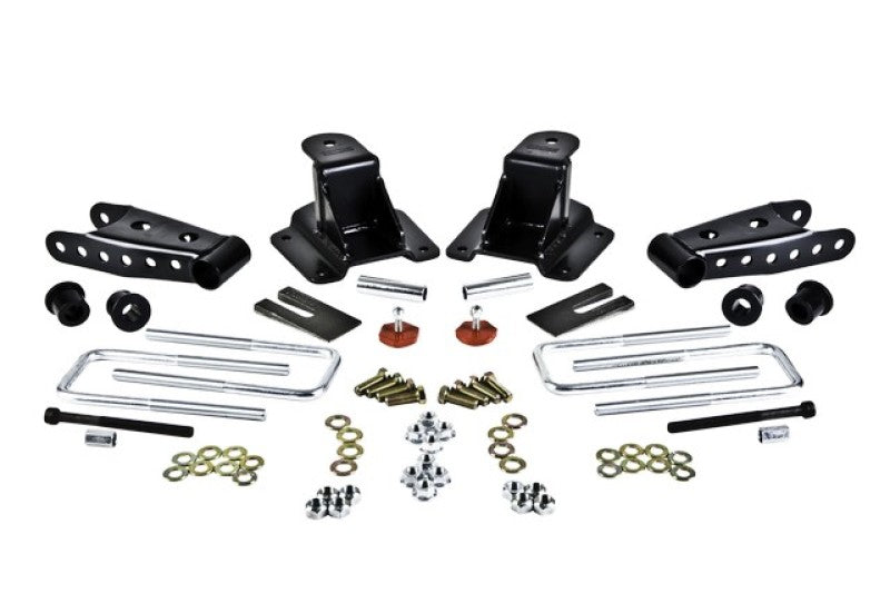 Belltech SHACKLE AND HANGER KIT 94-00 Dodge RAM 3500 4inch - eliteracefab.com