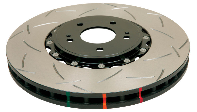 DBA 05-12 Corvette C6 w/Z51 pkg Front Slotted 5000 Series 2 Piece Rotor Assembled w/ Black Hat DBA