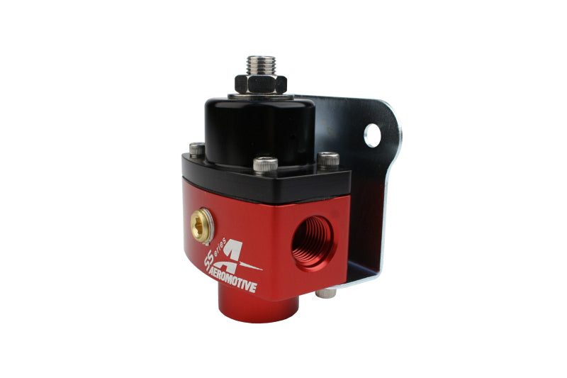 Aeromotive Carbureted Adjustable Regulator - Billet 2-Port AN-6 Aeromotive