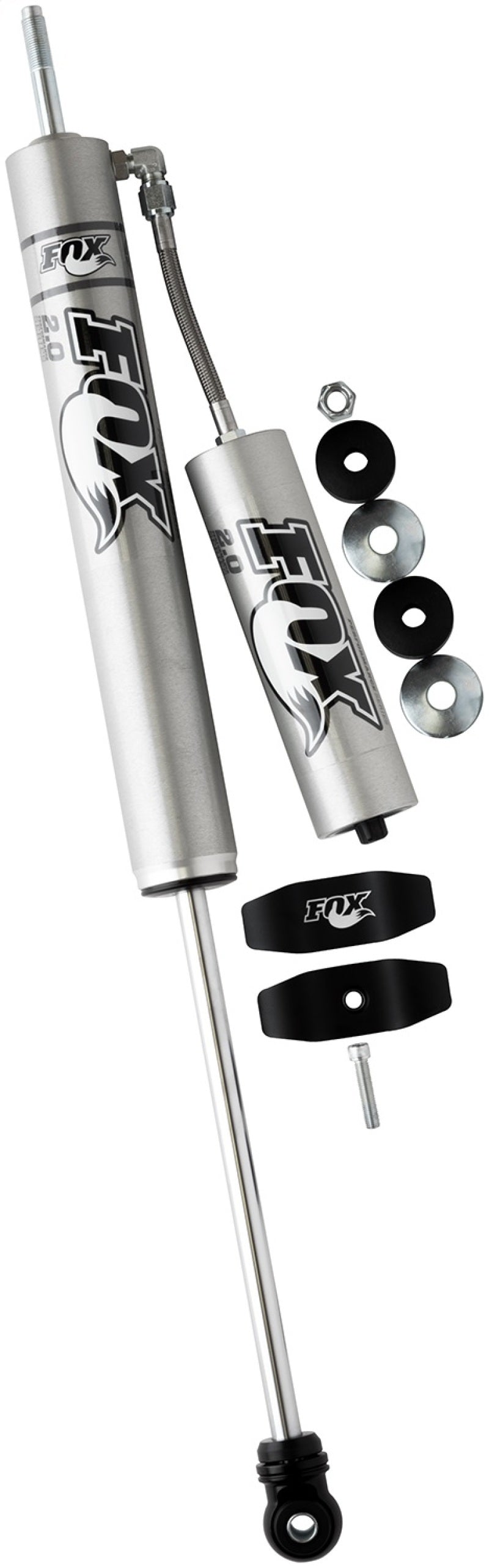 Fox 07+ Jeep JK 2.0 Performance Series 11.6in. Smooth Body Remote Res. Front Shock / 4-6in. Lift - eliteracefab.com