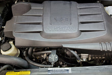 Load image into Gallery viewer, J&amp;L 16-21 Nissan Titan 5.6L Passenger Side Oil Separator 3.0 - Black Anodized - eliteracefab.com