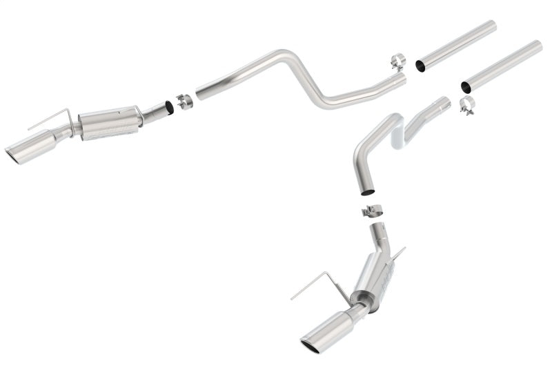 Borla 05-09 Ford Mustang GT Dual Exhaust - eliteracefab.com