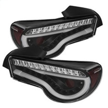 Load image into Gallery viewer, Spyder Scion FRS 12-14/Subaru BRZ 12-14 Light Bar LED Tail Lights Black ALT-YD-SFRS12-LBLED-BK - eliteracefab.com