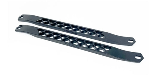 Torque Solution Billet Strut Cross Braces (Black) Toyota GR Supra MKV A90 / A91 - eliteracefab.com