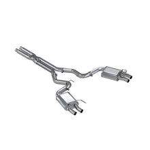 Load image into Gallery viewer, MBRP 16-20 Ford GT350/GT350R Dual Quad Split Rear Outlet 3in Cat Back T304 Exhaust - eliteracefab.com