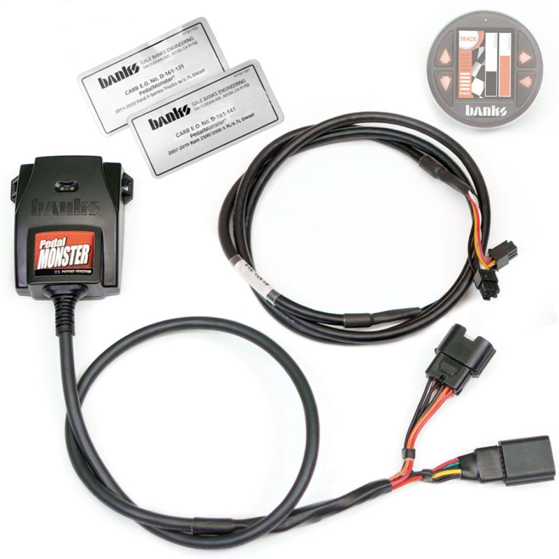 Banks Power Pedal Monster Throttle Sensitivity Booster for Use w/ Exst. iDash - 07-19 Ram 2500/3500 - eliteracefab.com