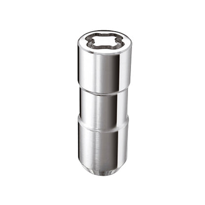 McGard Wheel Lock Nut Set - 4pk. (Cone Seat Duplex) 9/16-18 / 7/8 Hex / 2.5in. Length - Chrome - eliteracefab.com