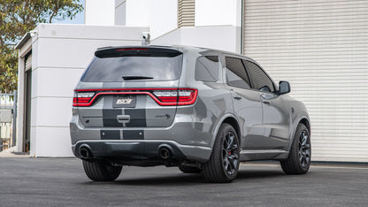 Borla 2021+ Dodge Durango SRT Hellcat 6.2L V8 AWD ATAK Cat-Back Exhaust System - Black Chrome Tips Borla