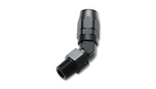 Load image into Gallery viewer, Vibrant -10AN Male NPT 45Degree Hose End Fitting - 3/8 NPT - eliteracefab.com