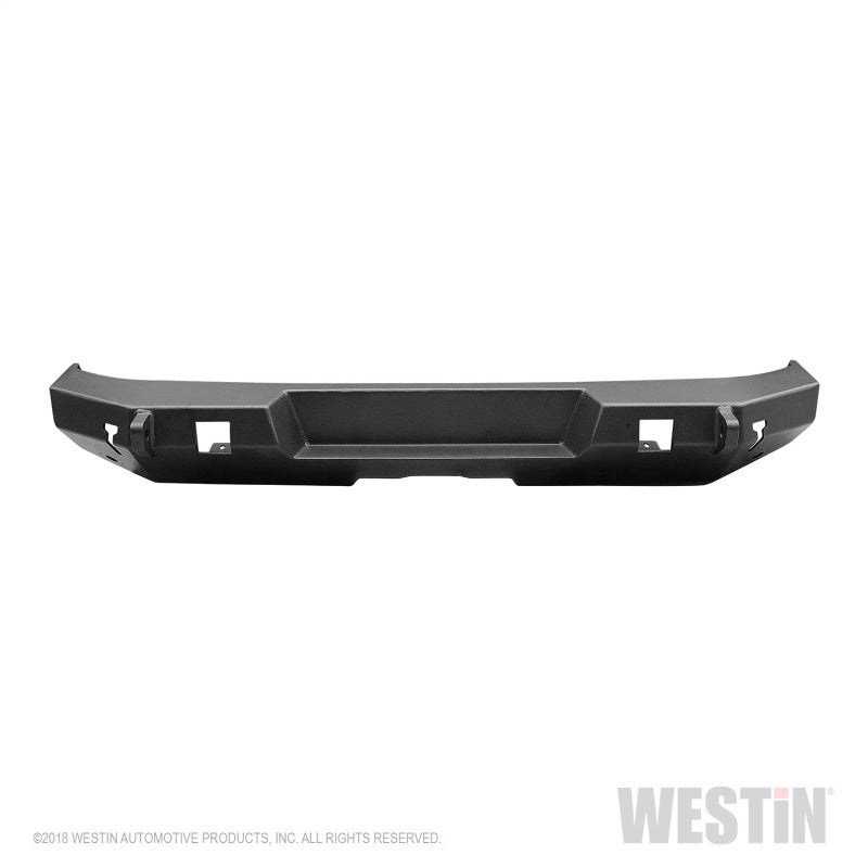 Westin 18-19 Jeep Wrangler JL Rear Bumper - Textured Black - eliteracefab.com