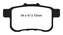 Load image into Gallery viewer, EBC 09-14 Acura TSX 2.4 Greenstuff Rear Brake Pads - eliteracefab.com