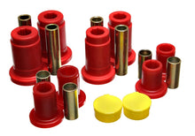 Load image into Gallery viewer, Energy Suspension 92-97 Mercury Gr Marquis / 92-97 Ford Crown Victoria Red Front End C/A Bushing Set