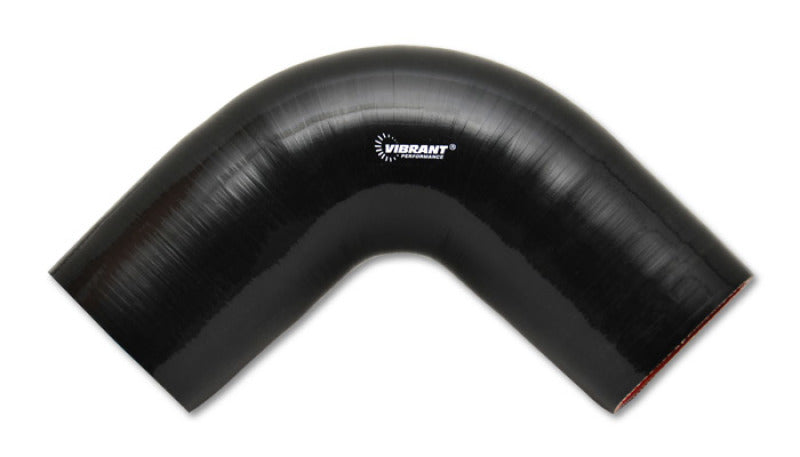 Vibrant Performance 90 Degree Elbow, 3.125in ID x 3.50in Leg Length - Black, Custom Automotive Fabrication, for Custom Builds - Part 27932