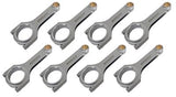 MANLEY 14518-8 Connecting Rod Set (Ford 4.6L Modular/5.0L V-8 22mm Pin Forced Induction Pro Series I Beam)