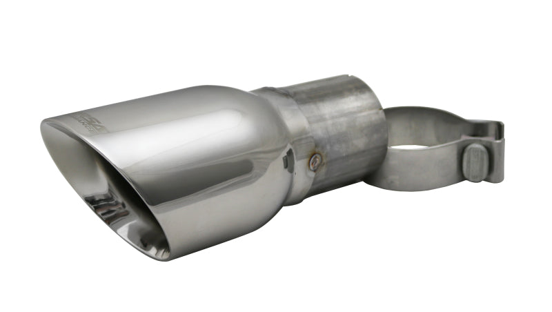 Corsa Single Universal 2.75in Inlet / 4in Outlet Polished Pro-Series Tip Kit CORSA Performance