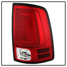 Load image into Gallery viewer, Spyder 09-16 Dodge Ram 1500 Light Bar LED Tail Lights - Red Clear ALT-YD-DRAM09V2-LED-RC - eliteracefab.com