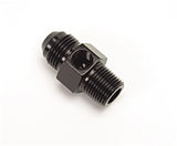 Russell Performance -6 AN Flare to 3/8in Pipe Pressure Adapter (Black)