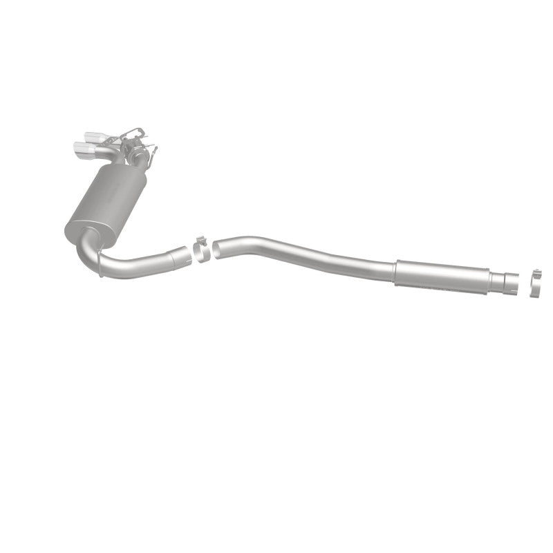 MagnaFlow CB SS 2.5/3in Dual Straight DS Rear Ext 3in Tip 12-15 BMW 328i /428i 2.0L Coupe Sedan Magnaflow