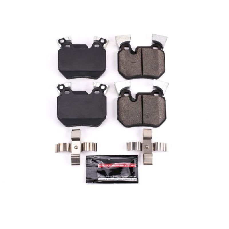 Power Stop 08-13 BMW 135i Rear Z23 Evolution Sport Brake Pads w/Hardware - eliteracefab.com