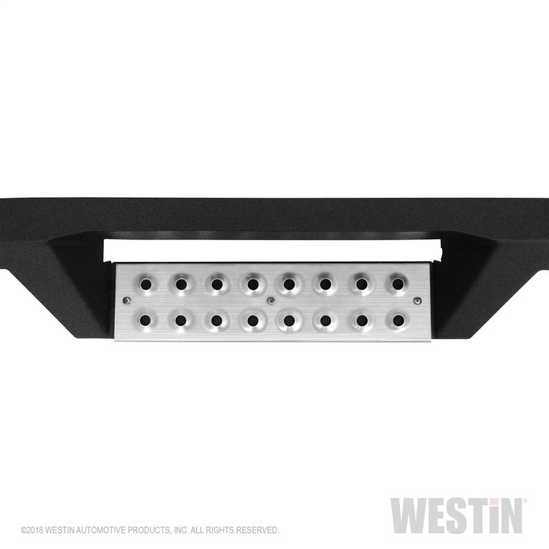 Westin 2019 Chevrolet Silverado/Sierra 1500 Crew Cab Drop Nerf Step Bars - Textured Black - eliteracefab.com